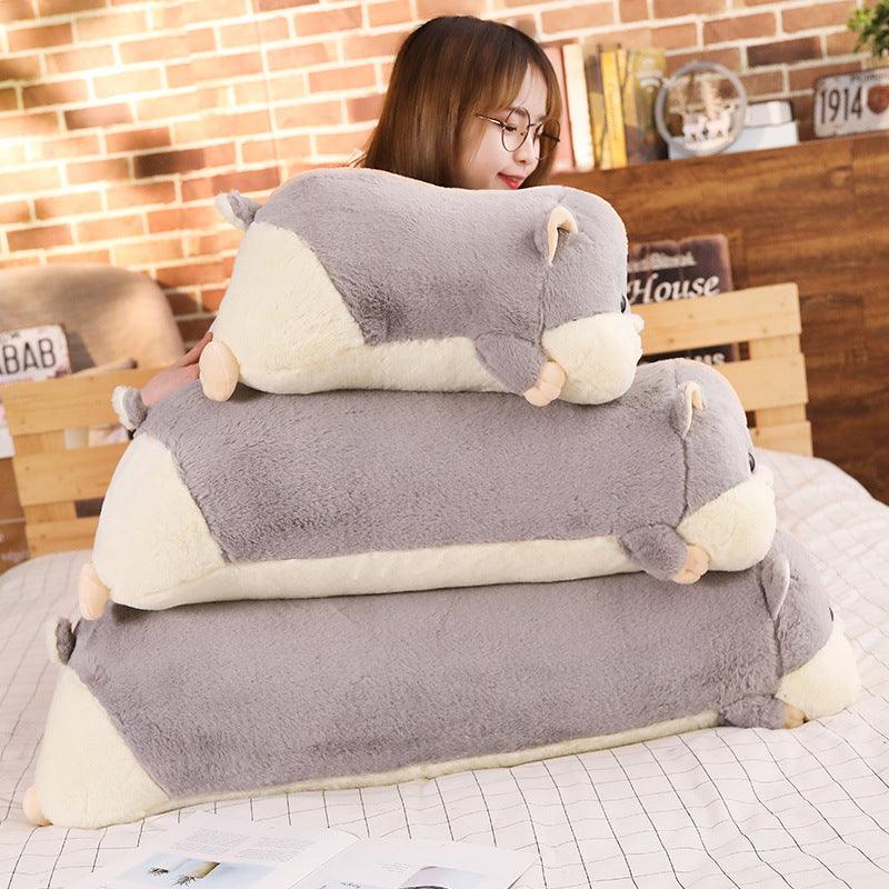 Long Hamster Stuffed Plush Pillow - Plushies