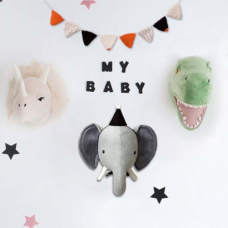 Creative Stuffed Animal Nursery Plush Wall Decor - Plushies
