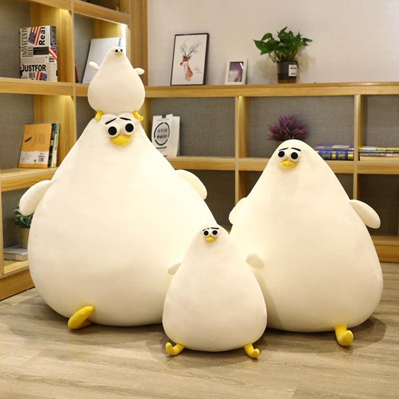 Kawaii Cartoon Chicken Plush Toy - Plushies