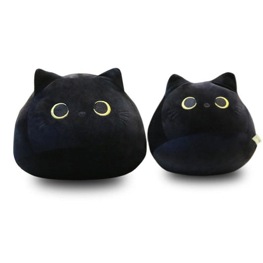 Creative Black Cat Doll Plush Toy - Plushies