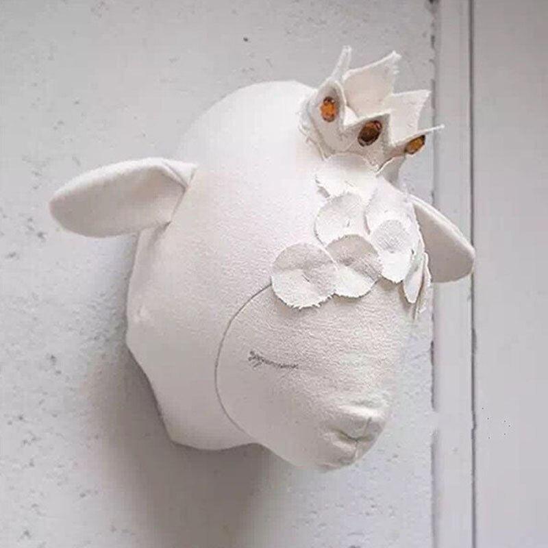 Nordic Plush Head 3D Stuffed Animal Heads - Plushies