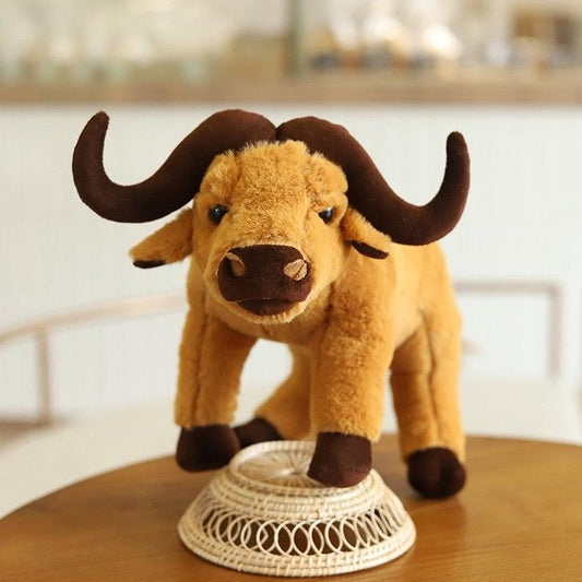 Vivid Long Horned Cow Plushie - Plushies