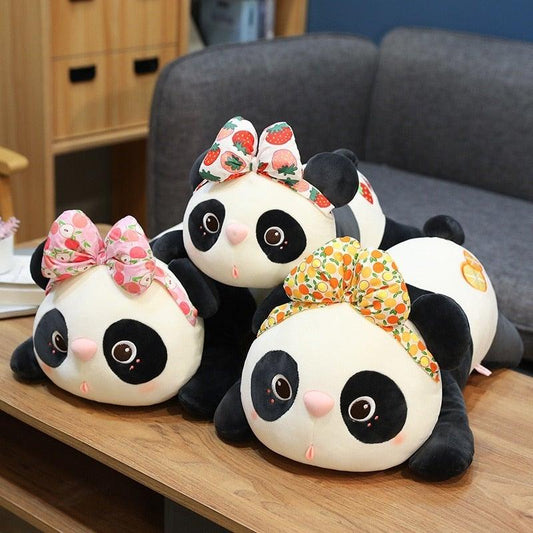 Kawaii Fruity Headband Panda - Plushies