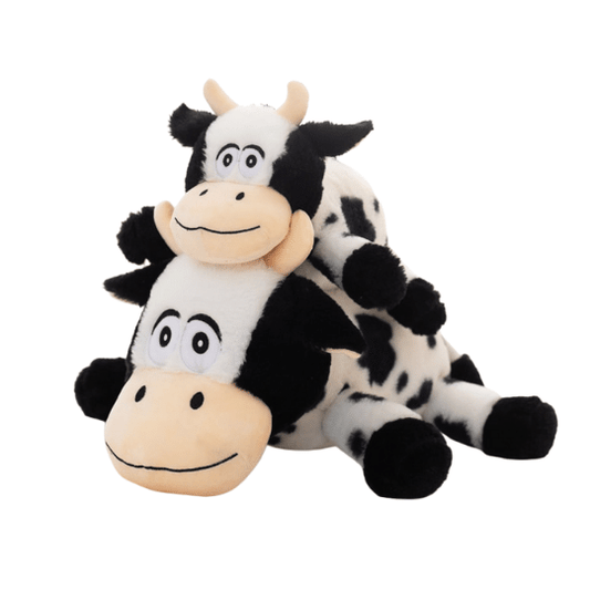 Fuzzy Ploppy Cow Plushie - Plushies