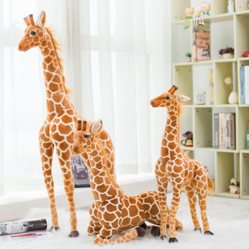 Large Stuffed Giraffe for Nursery - Plushies