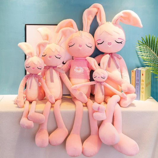 New Style Plush Toy Pink Rabbit Doll - Plushies