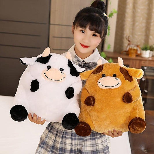 Cute Cartoon Cow Plush Pillows - Plushies