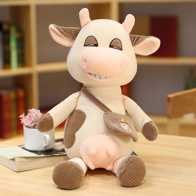 Cute Clumsy Cow Plush Toy - Plushies