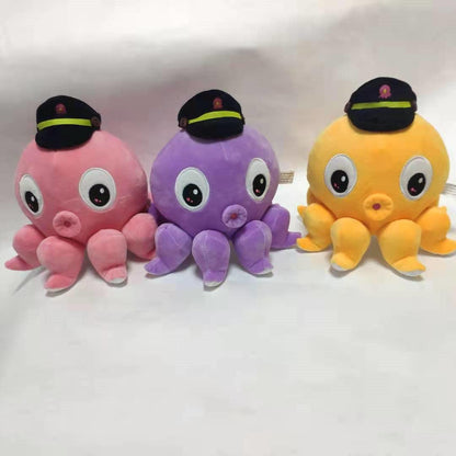Cute Captain Octopus Plushies - Plushies