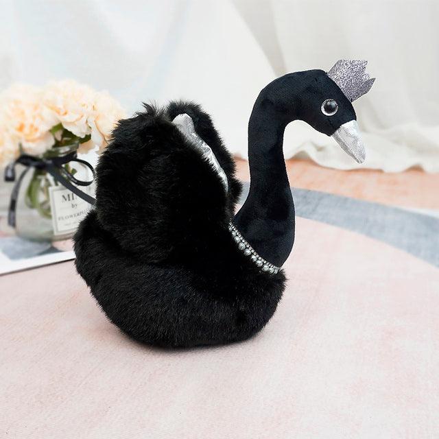 Crown Fairy Black Swan Plush Toy - Plushies