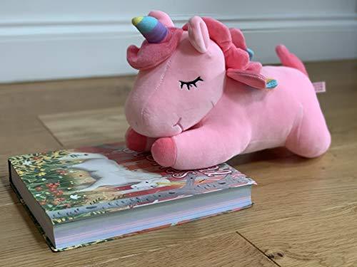 Unicorn Plush Pillow – Stuffed Unicorn Plush Pillow for Kids – Cute Unicorn Plush – Soft and Comfortable Unicorn Plush – Safe for Kids – Perfect Present for Kids – Pink 12 inches - Plushies