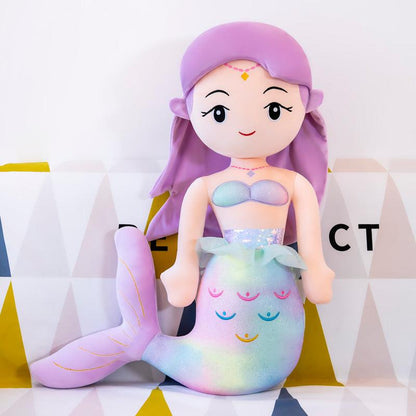 Colorful Mermaid Plush Toys - Plushies