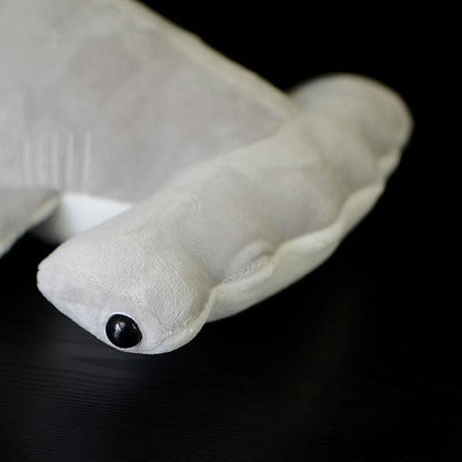 Realistic Gray Hammerhead Shark Soft  Plush Toy - Plushies
