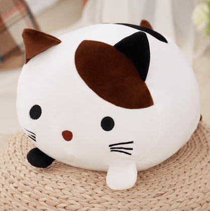 Kawaii Plush Cat Toys Soft Stuffed Down Cotton Pillow Cartoon Animal - Plushies