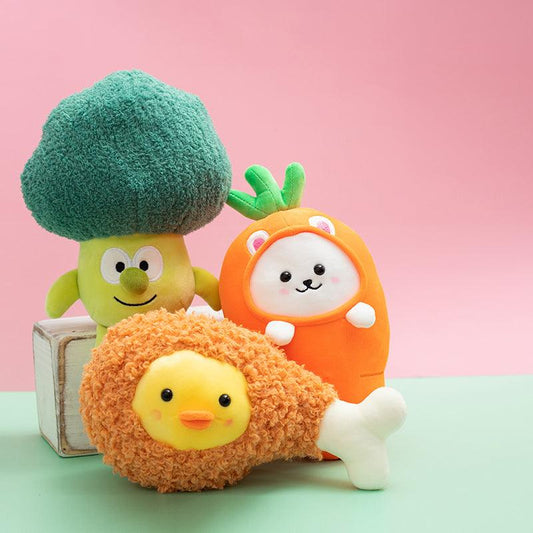 Cute Vegetable & Stuffed Animals - Plushies