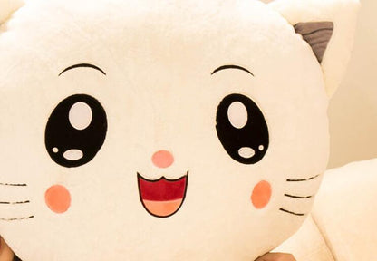 Oversized Kawaii Kitty Cat Head Plush Toy 20" - Plushies