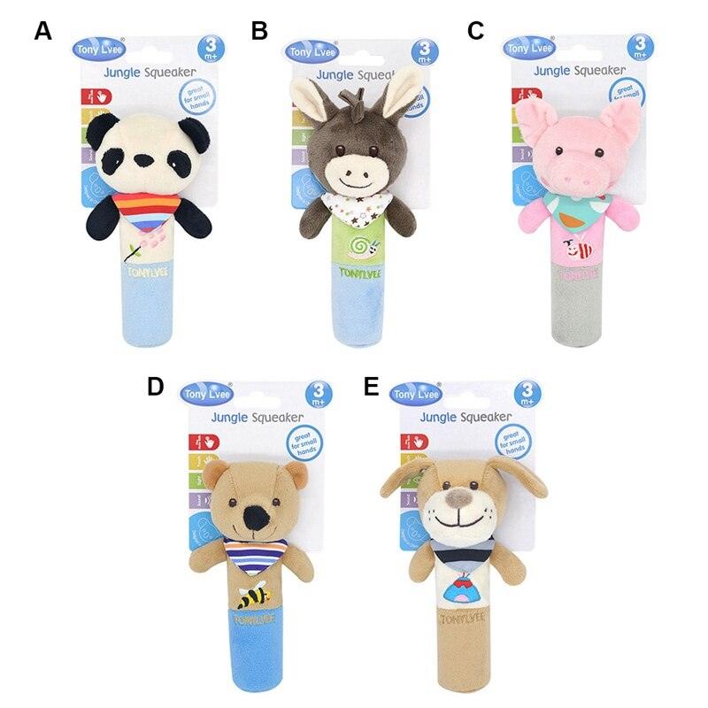 Adorable Stuffed Animals Baby Teether Toys - Plushies