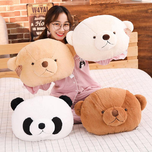 Big Head Bears Pillow Plush Toys - Plushies