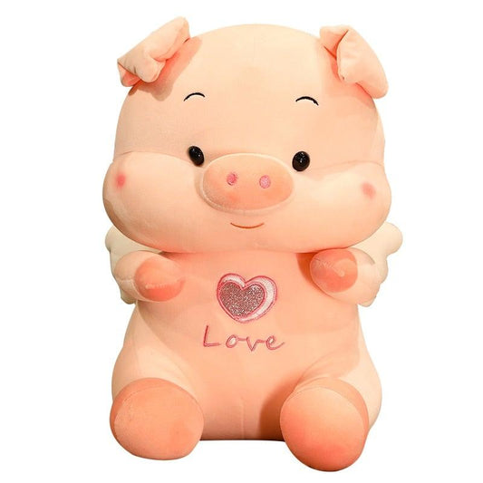 Lovely Angel Flying Pig Plush Toy - Plushies