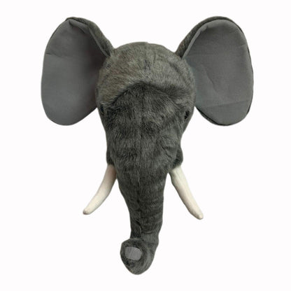 Soft Decoration Plush Animal Elephant Wall Decoration - Plushies