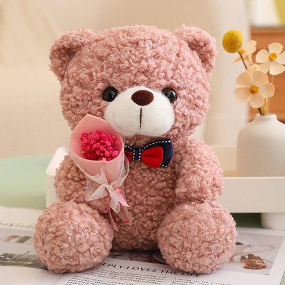 Rosebud Teddy Bear - Plushies