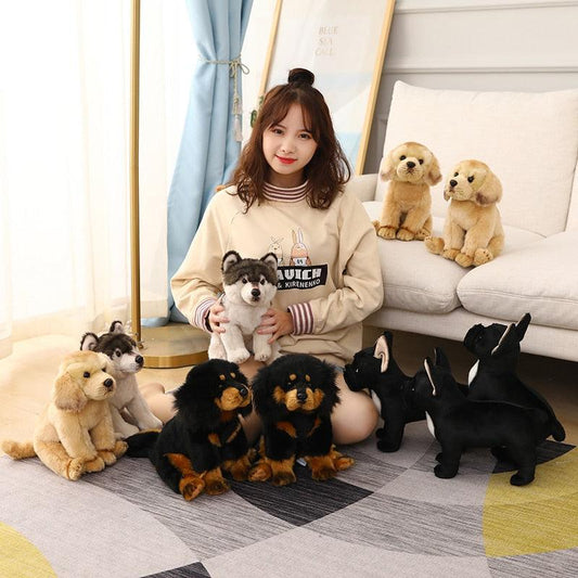 Super Cute Realistic Puppy Plush Toys - Plushies