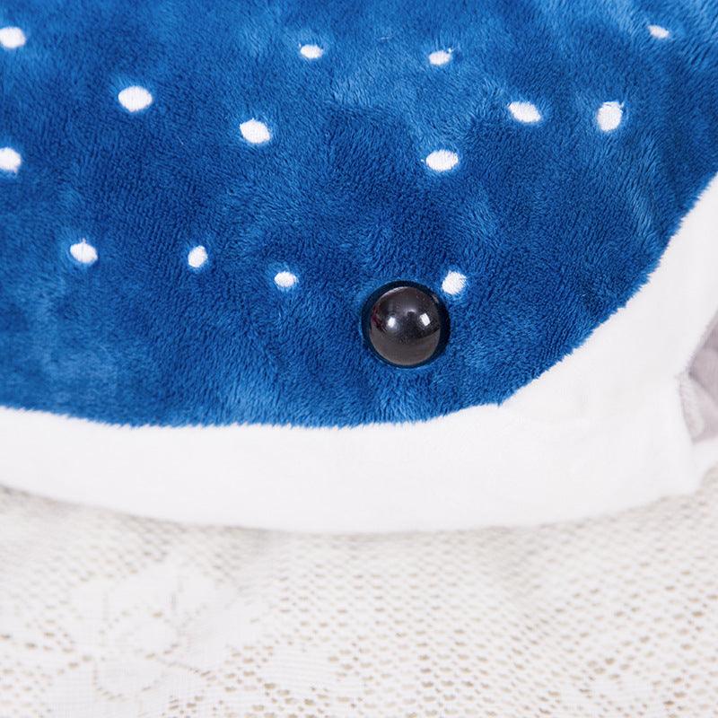 Giant Spotted Blue Whale Shark Soft Stuffed Plush Toy - Plushies