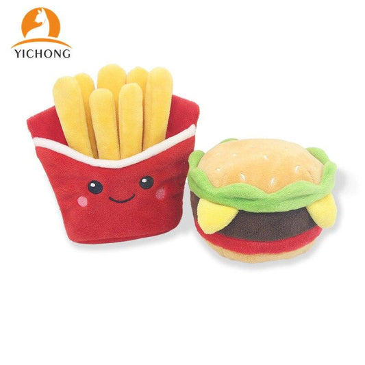 Burger and Fries Plushies - Plushies