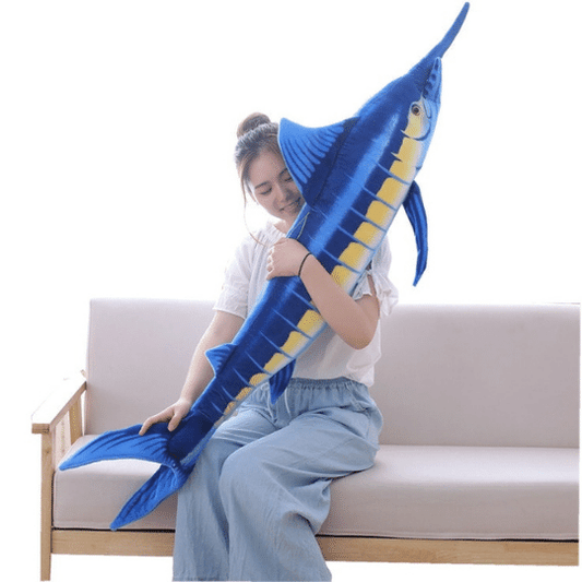 Giant Blue Marlin Plush Toy - Plushies