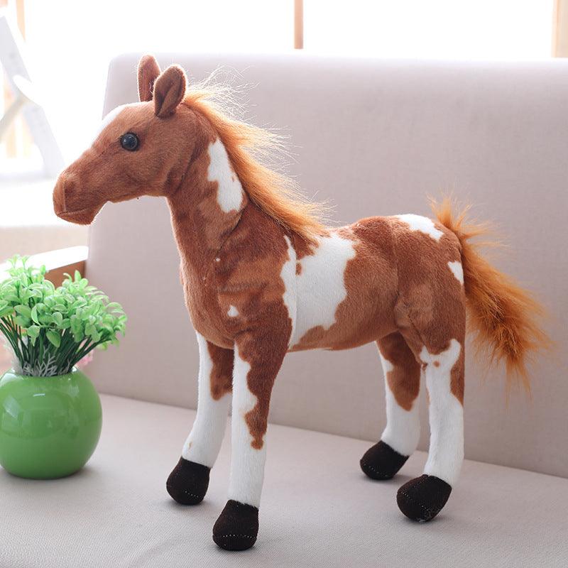 12"-24"  Simulation Horse Plush Toys, Great Gifts for Horse Lovers - Plushies