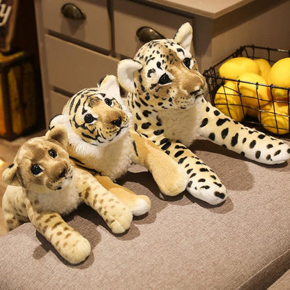 Adorable Lion, Leopard and Tiger plush toys - Plushies