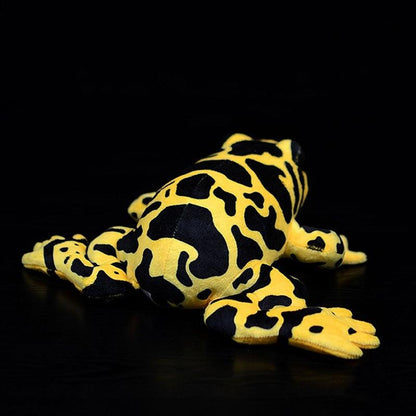 Realistic Yellow Poison Dart Frog Plush Toy - Plushies