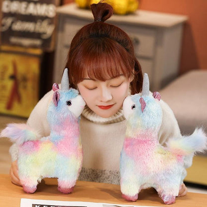 Super Cute Llamacorn Alpaca Plush Toy - Plushies