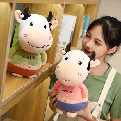 The Happy Smiling Cow Plushie - Plushies