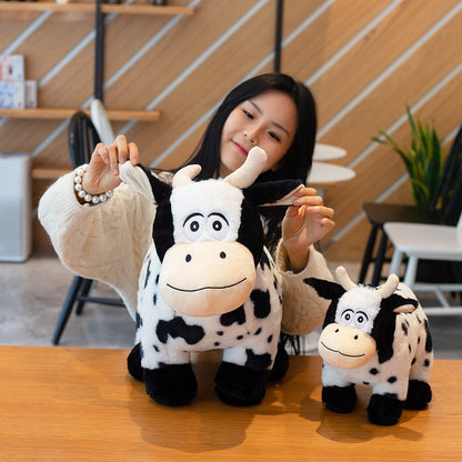 Happy Go Lucky Dairy Cow Plushie - Plushies