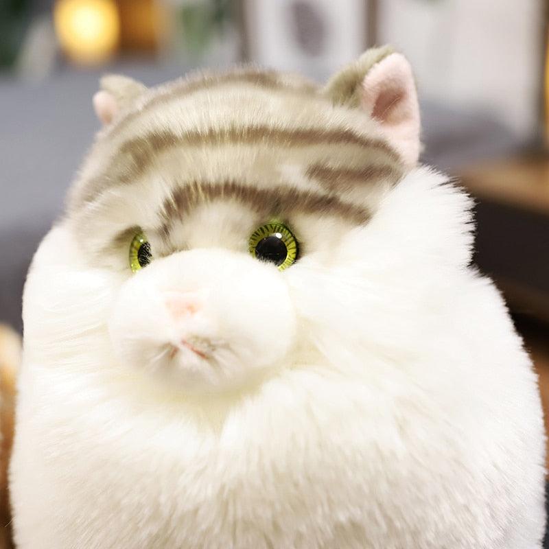 Adorable Fuzzy Mane Kitty Cat Stuffed Animals - Plushies
