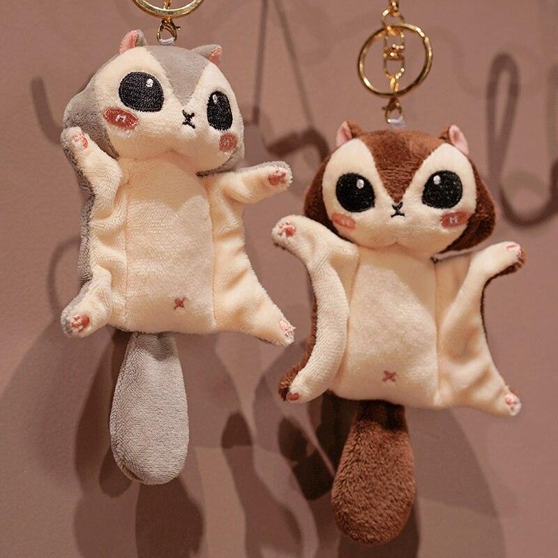 Super Cute Flying Squirrel Plush Keychains - Plushies