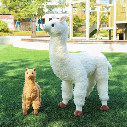 Giant Lifelike Alpaca Plush Toys - Plushies
