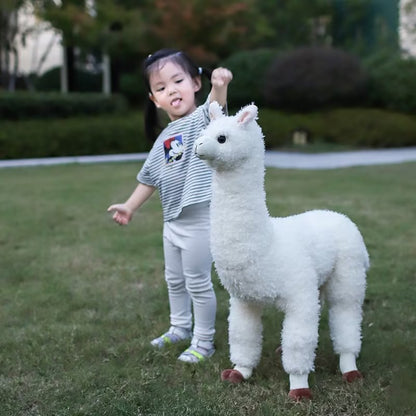Giant Lifelike Alpaca Plush Toys - Plushies