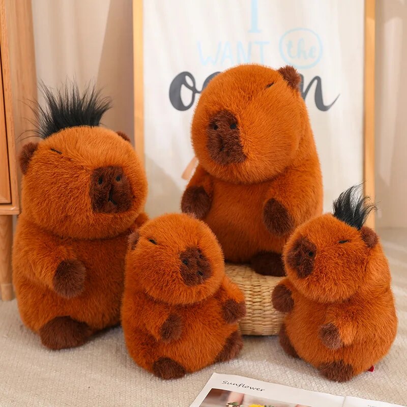 Fluffy Capybara Plushie - Plushies