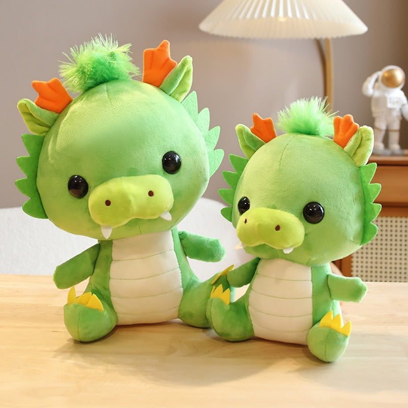 Cute Green Dragon Plushie - Plushies