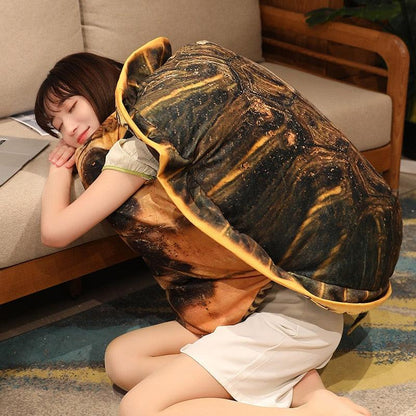 Giant Turtle Shell Pillow Plush Toy - Plushies