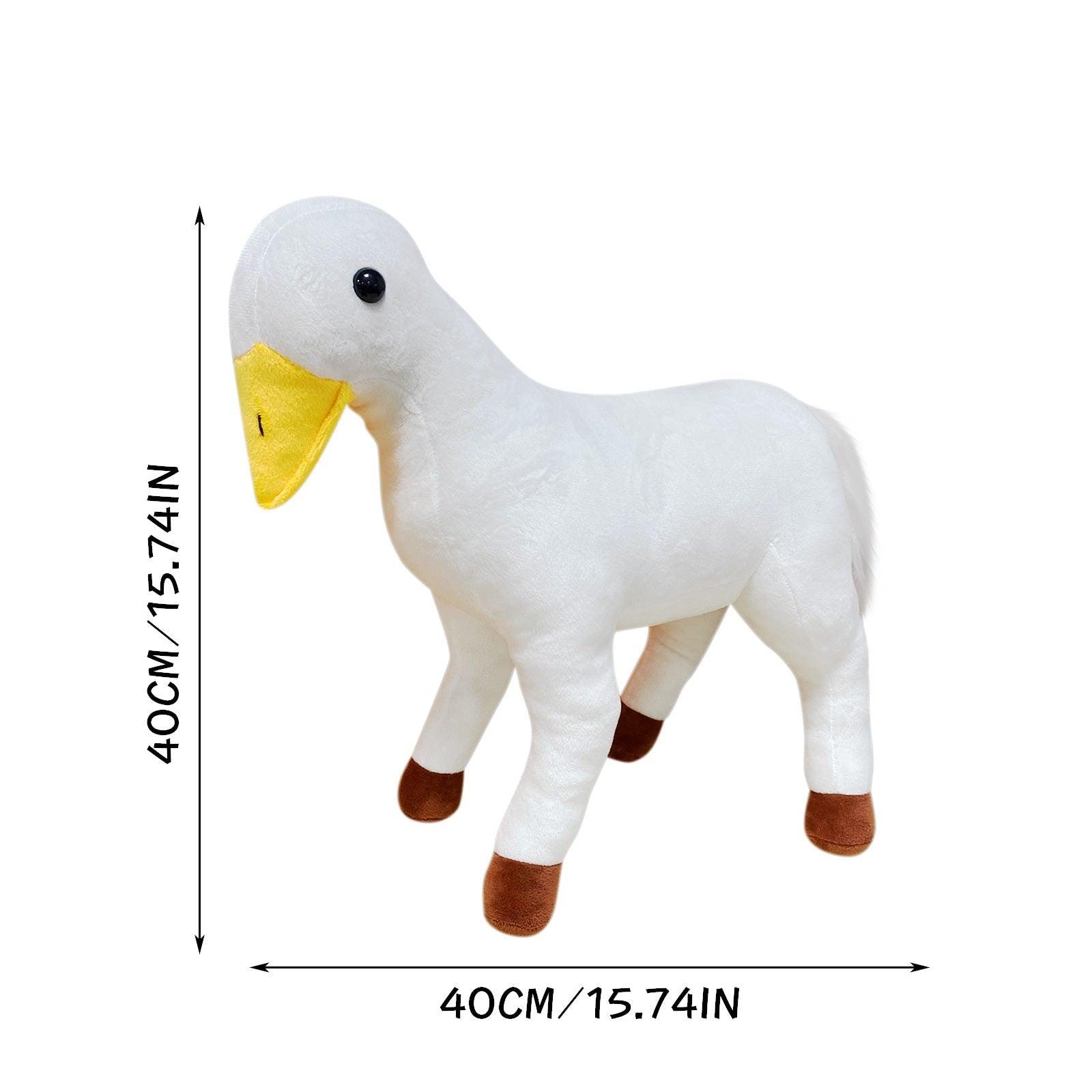 Creative Funny Goose Horse Plush Toy - Plushies