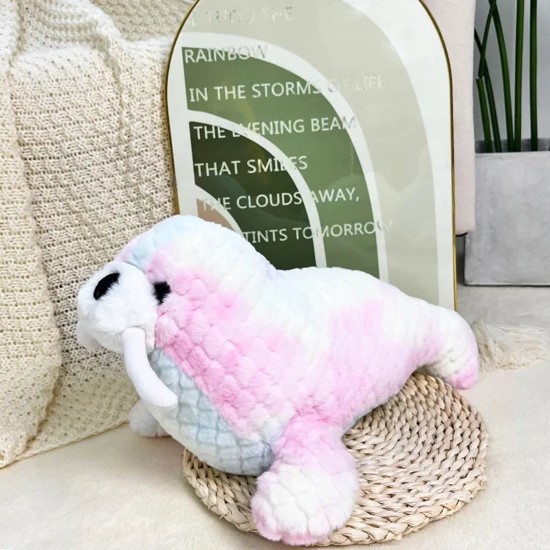 Colorful Seal, Sea lion & Narwhal Plushies - Plushies