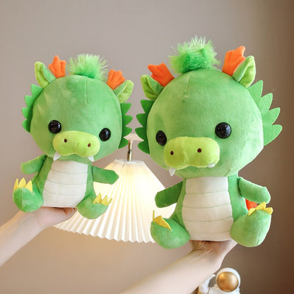 Cute Green Dragon Plushie - Plushies
