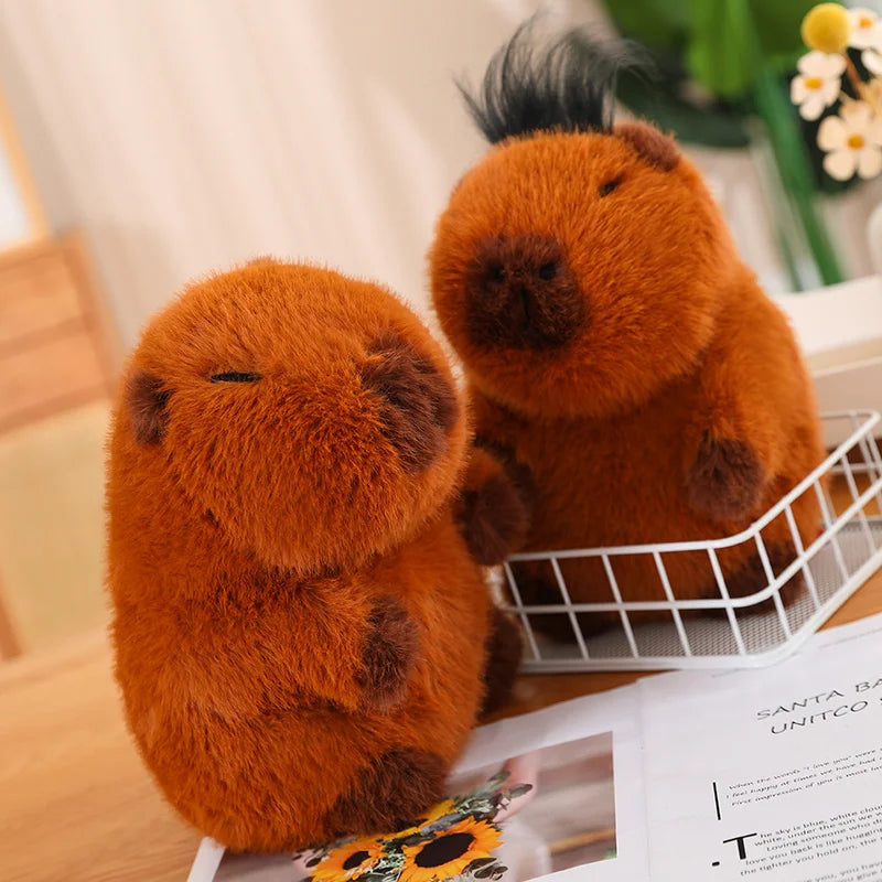 Fluffy Capybara Plushie - Plushies
