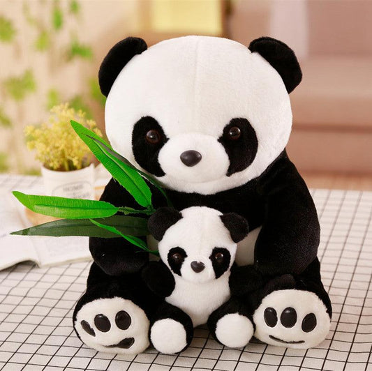 Mother And Son Panda Plush Toys - Plushies