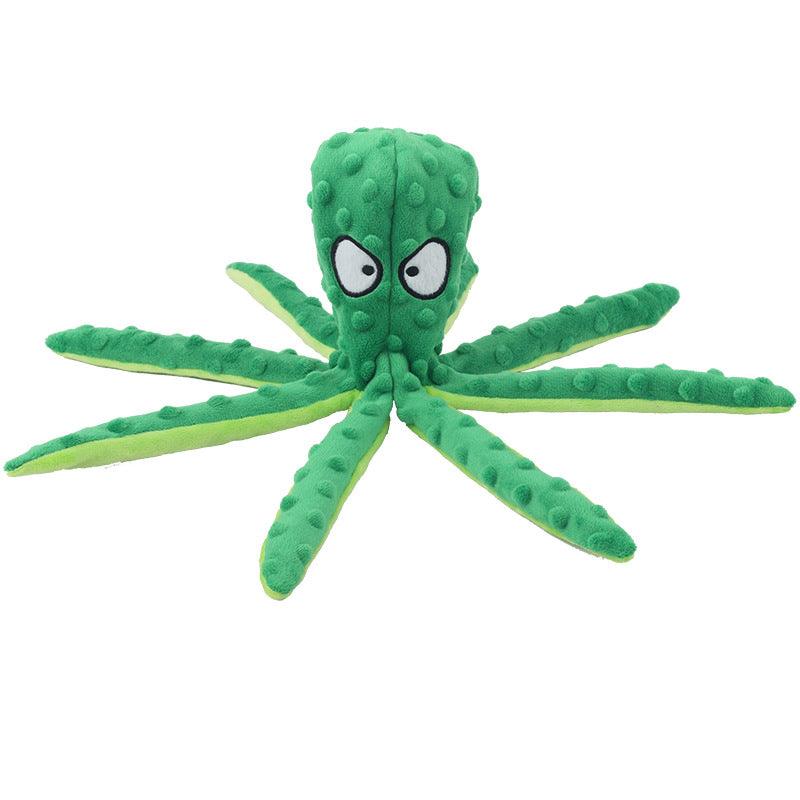 Octopus Squeaky Pet Chew Toy - Plushies