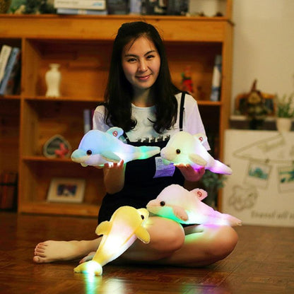 LuminousLight Up LED Colorful Glowing Teddy Bears - Plushies
