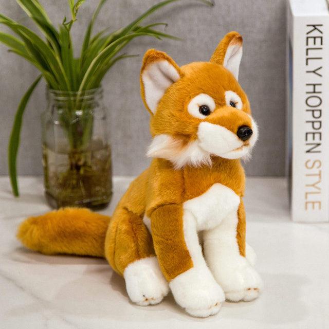 Realistic Fox Plush Toys - Plushies